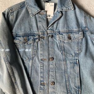H&M Betty Boop Light Blue Denim Jacket